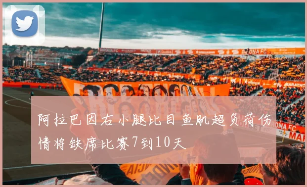 阿拉巴因右小腿比目鱼肌超负荷伤情将缺席比赛7到10天