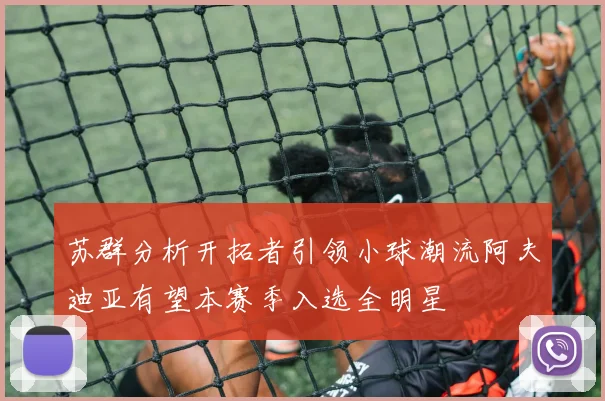 苏群分析开拓者引领小球潮流阿夫迪亚有望本赛季入选全明星
